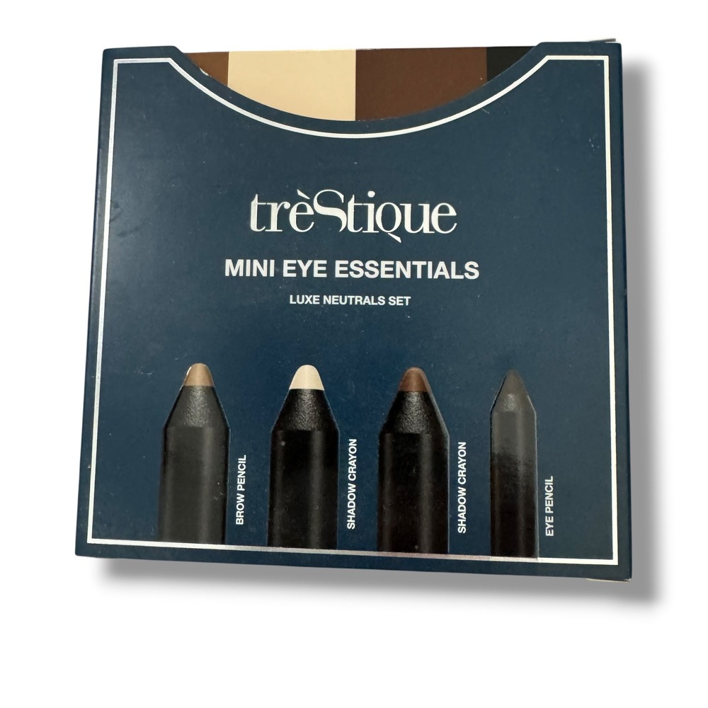 TreStiQue Mini Eye Essentials Luxe Neutrals Set 4pc Womens